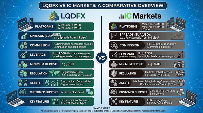 LQDFX vs IC Markets